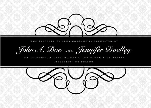 欧式花纹封面01——矢量素材