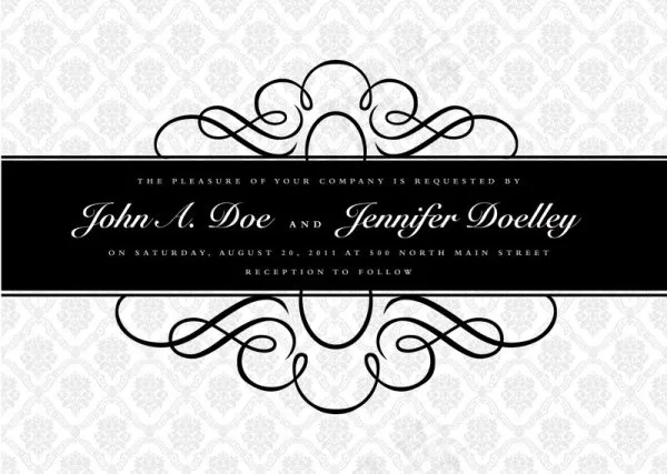 欧式花纹封面01——矢量素材