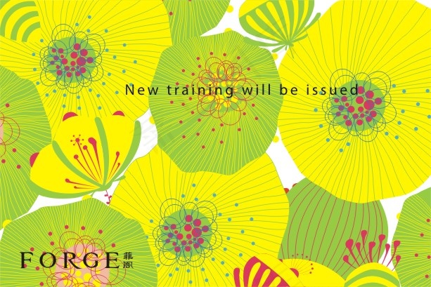 清新花朵背景矢量素材