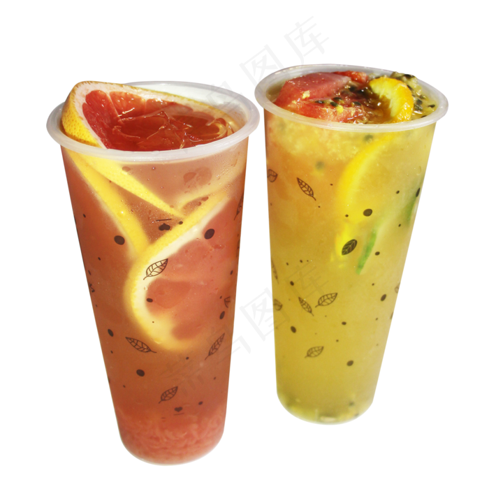 夏日水果茶冷饮(2000*2000px 300 dpi )