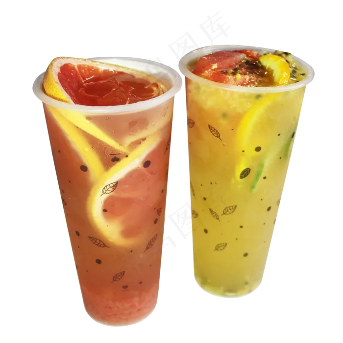 夏日水果茶冷饮(2000*2000px 300 dpi )