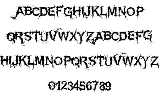 vtks espinhuda字体