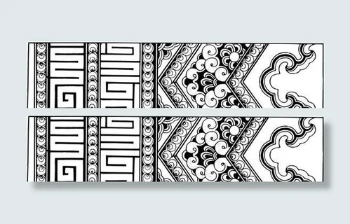 清代（下）版画 装饰画 中华图案五千年 矢量 AI格式_0585