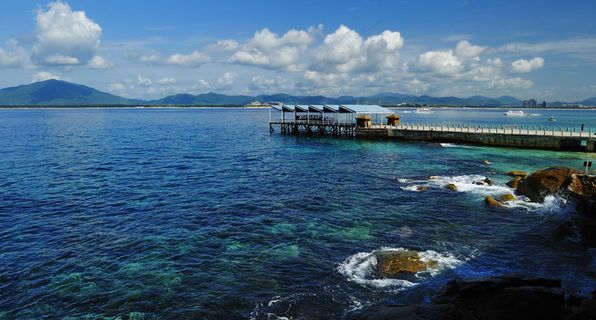 海南三亚蜈支洲岛冬季图片