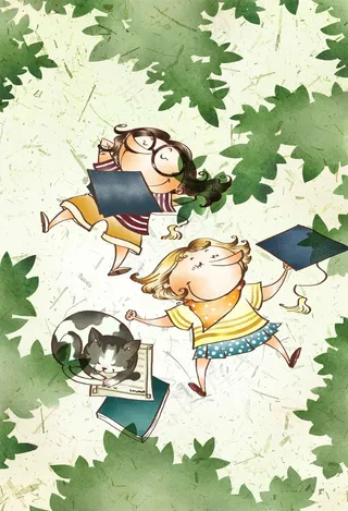 卡通漫画插画 分层PSD_61