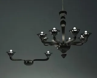 Chandelier and sc...