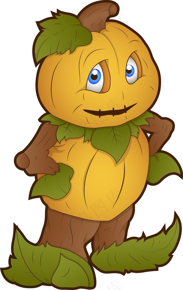 南瓜人-卡通人物