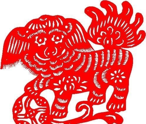 民俗剪纸 矢量素材 CDR格式_0...