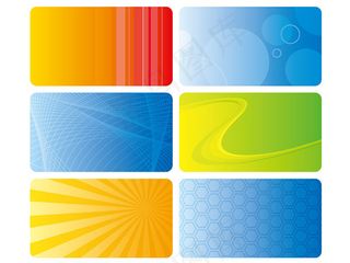 实用卡片背景矢量素材