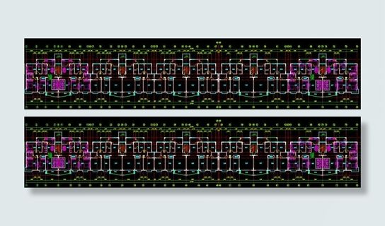 8栋住宅楼2 5层平面