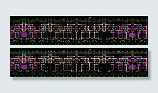 8栋住宅楼2 5层平面