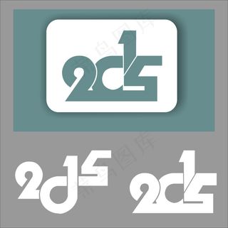 2015 矢量图 艺术字