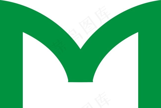 M LOGO 字体设计cdr矢量模版下载