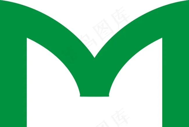 M LOGO 字体设计cdr矢量模版下载