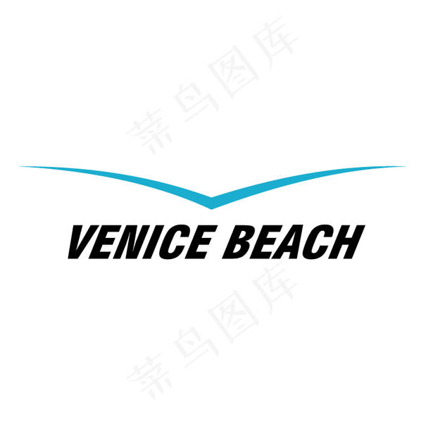 威尼斯海滩eps,ai矢量模版下载