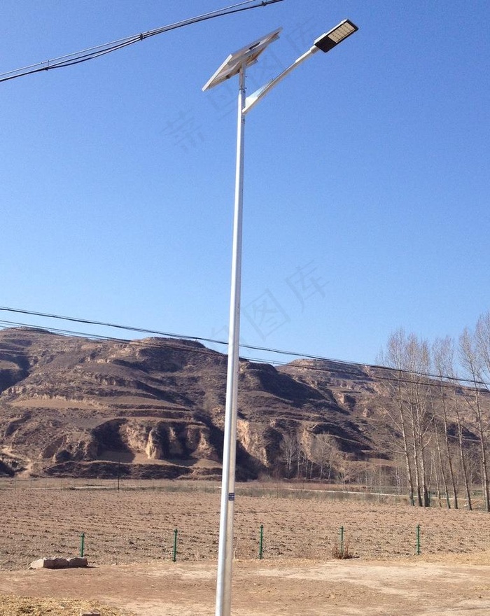 柴水村农村太路灯工程图片