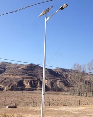柴水村农村太路灯工程图片