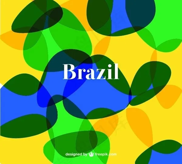 巴西世界杯背景矢量ai矢量模版下载