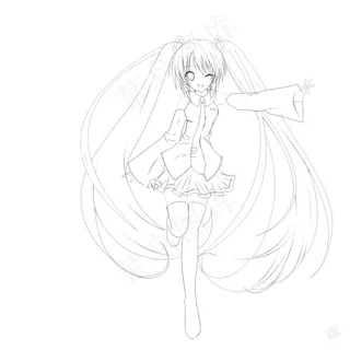 双马尾女孩 双马尾女孩