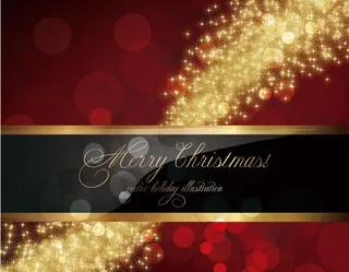 金色星光欧式花纹底纹图片