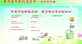 生态环保宣传栏图片