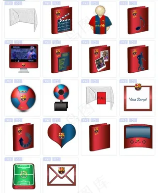 足球系统桌面图标下载