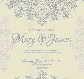 高档矢量花边背景