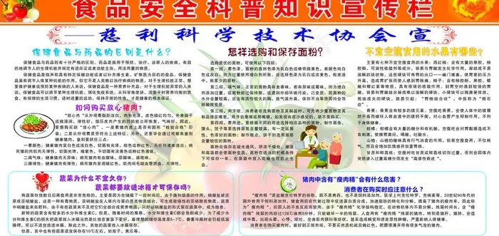 食品安全图片cdr矢量模版下载