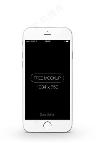 白色苹果手机UI