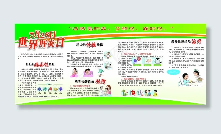 世界肝炎日cdr矢量模版下载