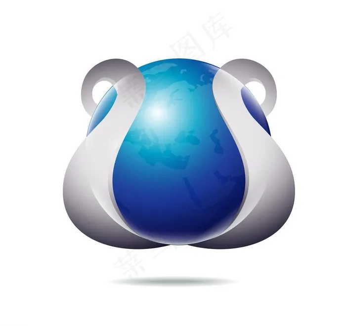 地球图片eps,ai矢量模版下载