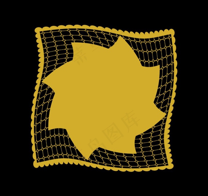 扭曲的布纹图片