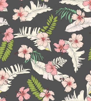 唯美清新手绘花卉背景