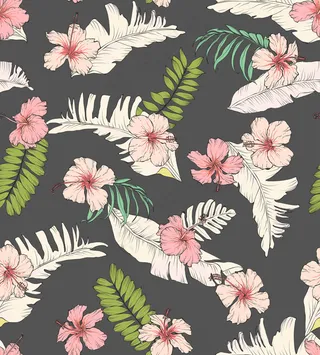 唯美清新手绘花卉背景