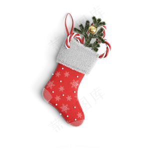 圣诞节袜子素材