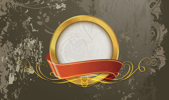 欧洲经典复古图案背景01矢量