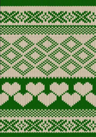 5件毛衣质地背景矢量