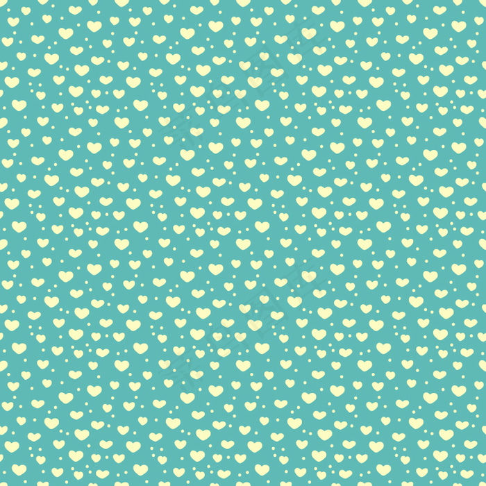 绿底白色爱心背景矢量素材