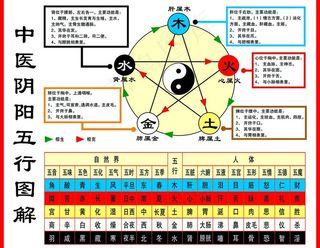 阴阳五行图图片