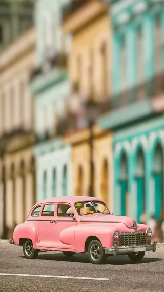 复古玩具车高清摄影图片