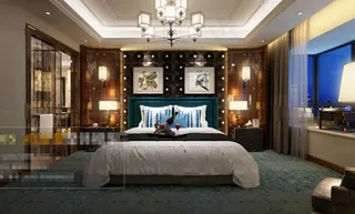 室内设计豪华卧室效果图