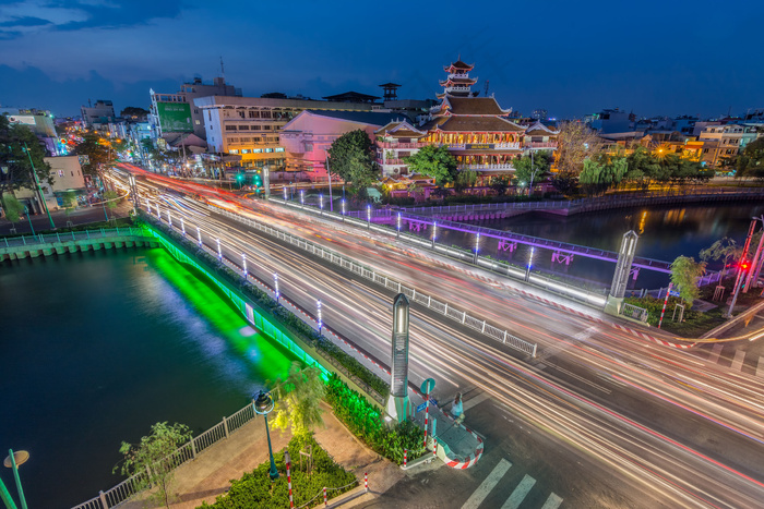 胡志明市城市风景