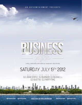 商业广告海报设计创意图