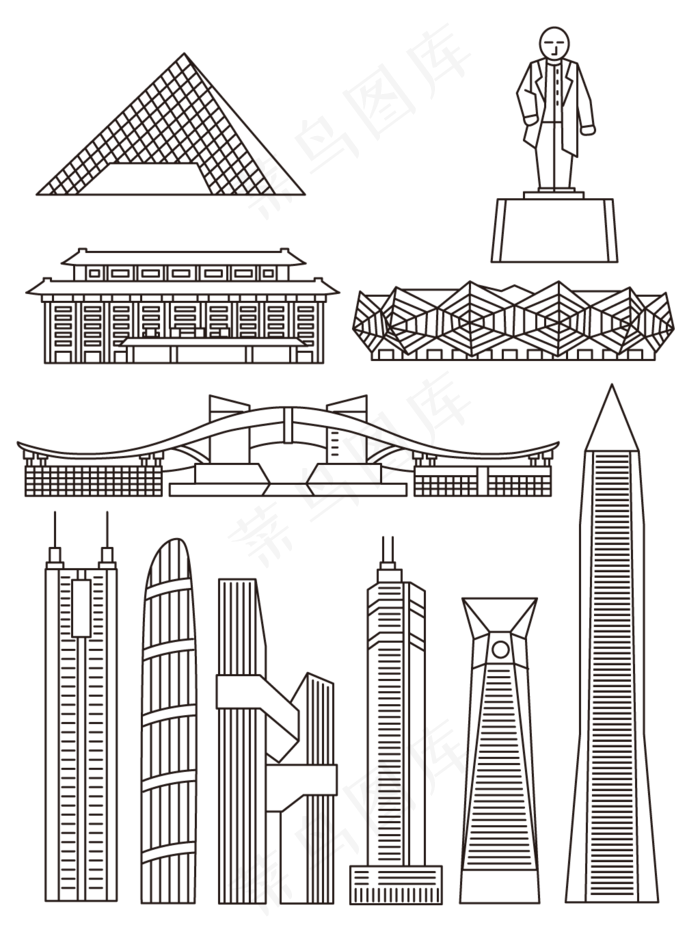 深圳标志性建筑图片