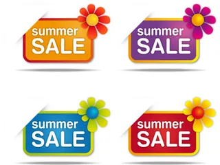 创意促销标签矢量素材-2