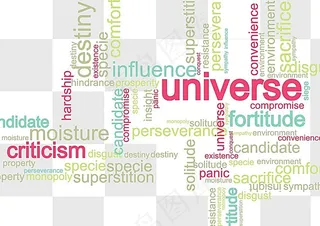 矢量字体背景素材