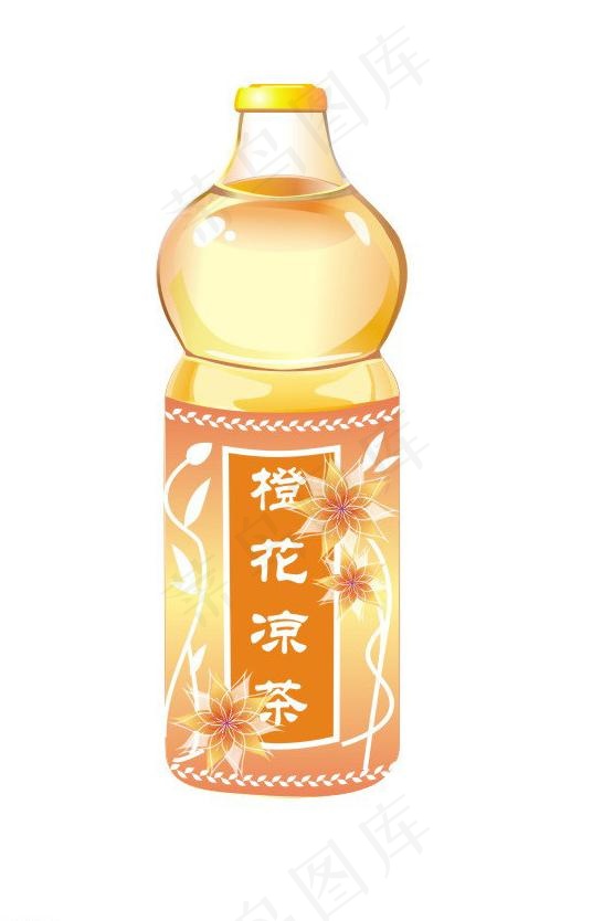 饮料瓶包装设计图片cdr矢量模版下载