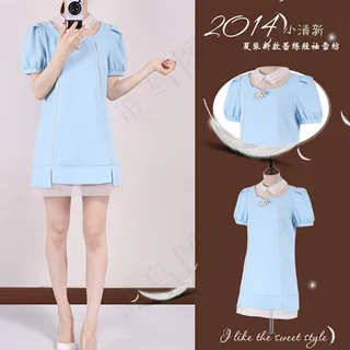 淘宝夏季连衣裙 psd源文件