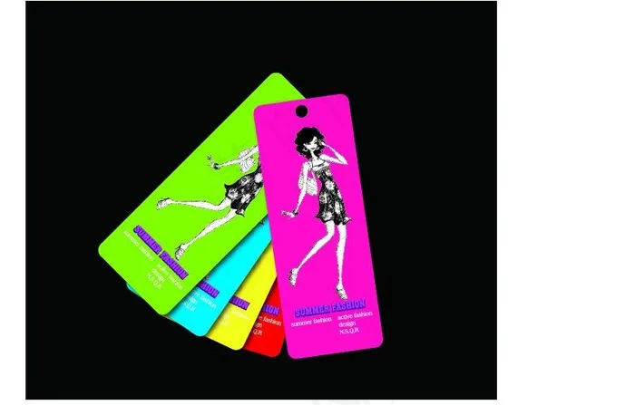 服装吊牌设计图片ai矢量模版下载