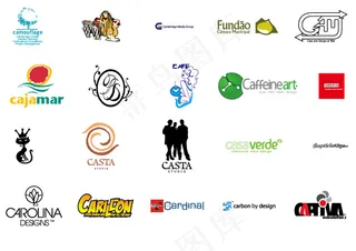 全球广告设计公司LOGO矢量图